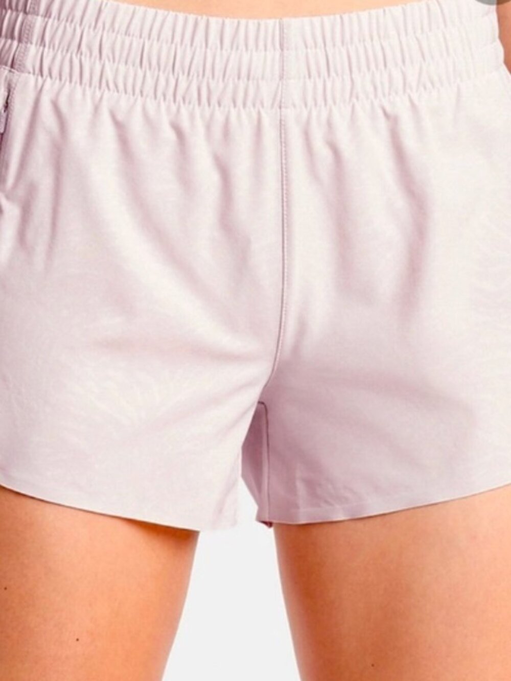 Athleta Hustle Light Pink Shorts 3"
